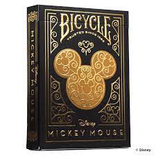 Bicycle Mickey Mouse Playing Cards - Gilded Packaging